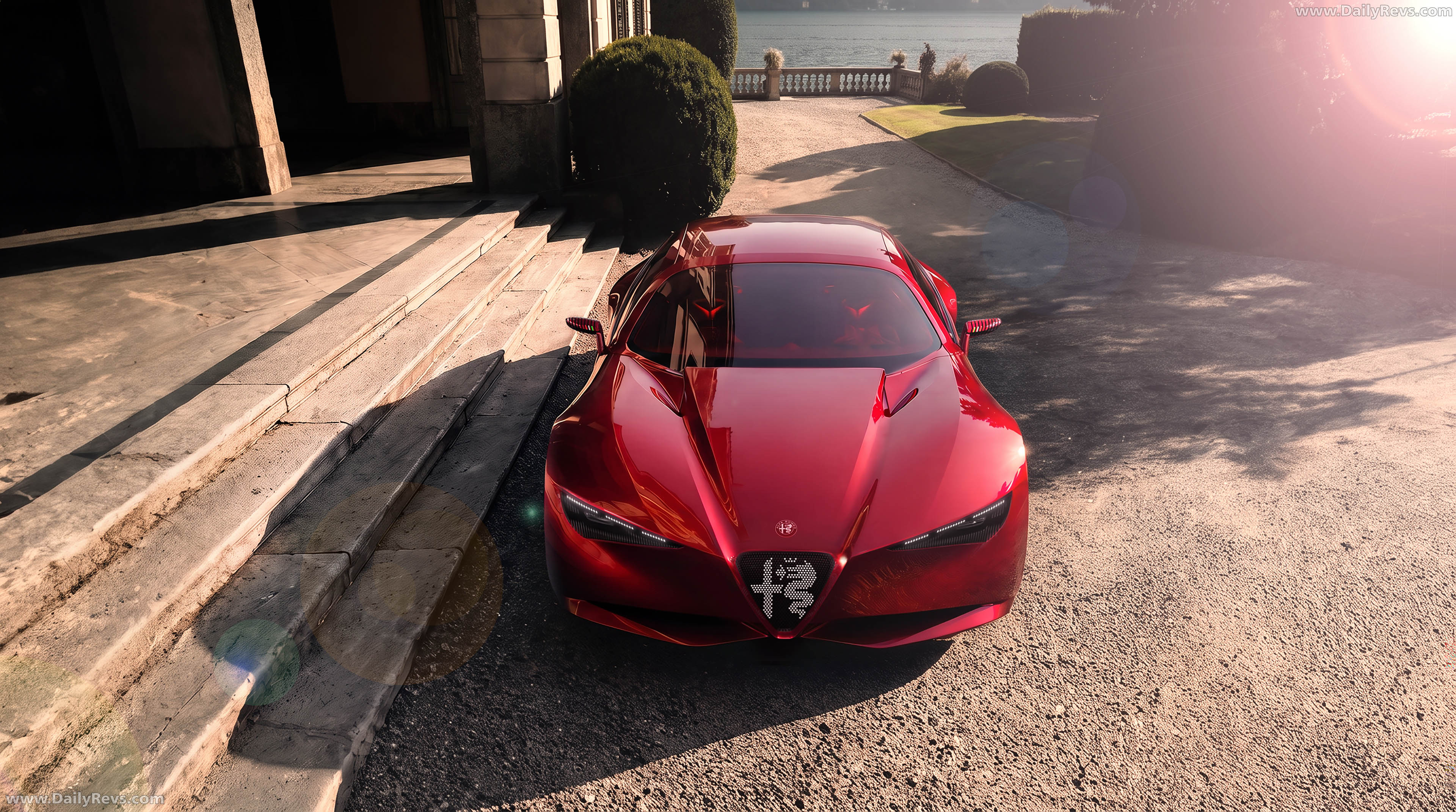 2026 Alfa Romeo Cuorerosso Concept Front View